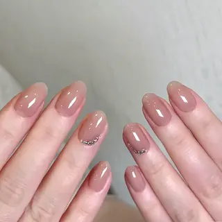 ネイル By moonネイル 🌷ワンホン/韓国風のネイルデザイン