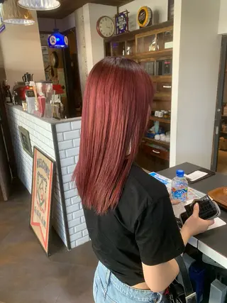 カラー ✂︎GLITTER ✂︎Yuu✂︎のヘアスタイル