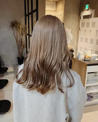 セミロング カラー パーマ ヘアアレンジ ショートヘア原宿 fifth コシのヘアスタイル