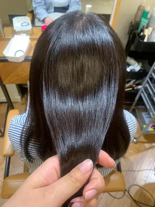 ミディアム bnd_bnd アイのヘアスタイル
