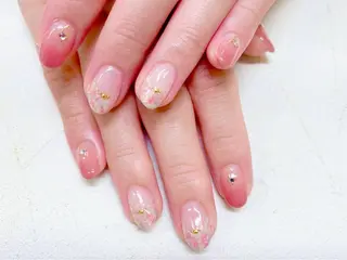 ショート ネイル ビアンカ金町店 中島 せり菜のネイルデザイン