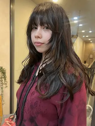 ロング レイヤー/暖色/ 髪質改善/永礼芳果のヘアスタイル