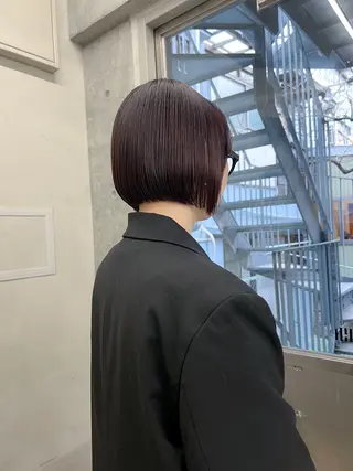 ショート カラー ボブ/パーマ 🐕‍🦺Nagiのヘアスタイル