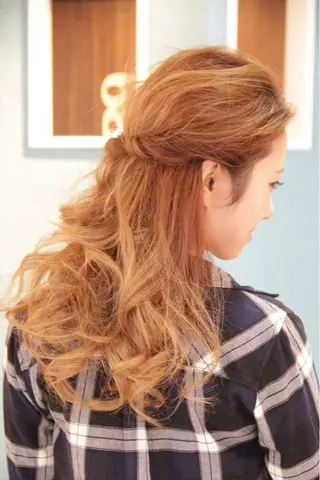 ヘアアレンジ 吉岡 三四朗のヘアスタイル