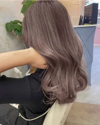ロング 梅田/韓国ヘア /アレンジ/manaのヘアスタイル