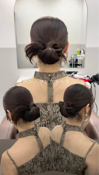 セミロング 薄田 珠美のヘアスタイル