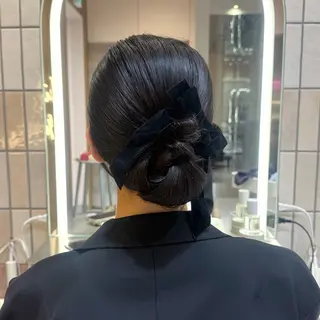 ヘアアレンジ Kaede/ブリーチ なし/レイヤー🤍のヘアスタイル