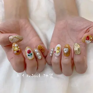 ミディアム ネイルJaol 池袋のネイルデザイン