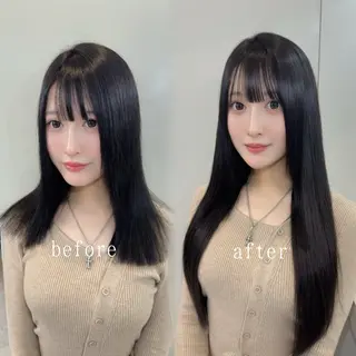 ミディアム 🦋韓国ヘア 坂本 菜摘🦋のヘアスタイル