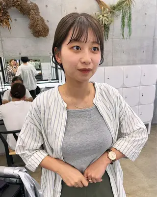 ショート カラー 暖色カラー/ピンク カラー/HARUKAのヘアスタイル