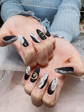 ロング カラー ネイル Nail NaNaのネイルデザイン