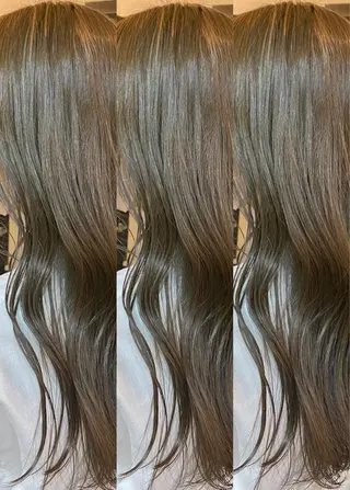 セミロング カラー ✴︎赤み除去カラー daichi✴︎のヘアスタイル