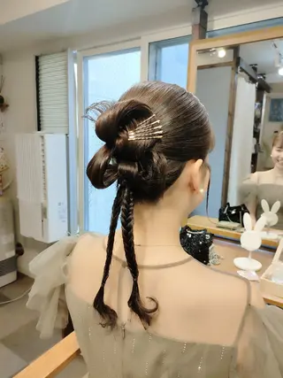 ヘアアレンジ HempBeauty 浅野アサミのヘアスタイル