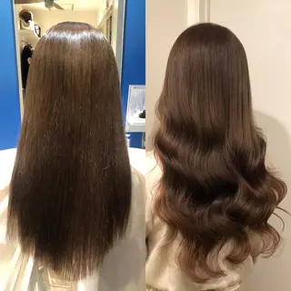 ロング カラー 🧡艶髪ちゅるん髪 🫧🧡YUKI❄️のヘアスタイル