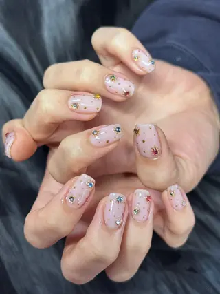 ネイル Horie 雪のネイルデザイン