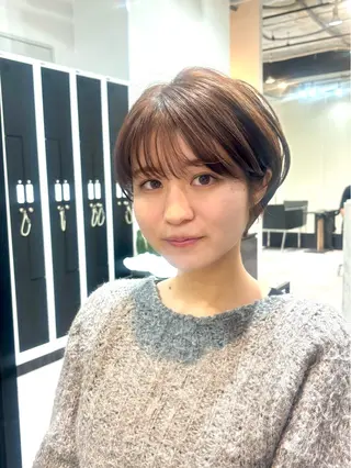 ショート 小田 桜のヘアスタイル