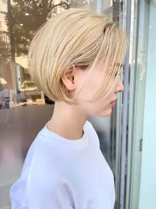 ショート 三鷹で1番ショート ボブをカットする新谷のヘアスタイル