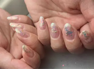 ネイル 浅草eknail 🖤EMIRIのネイルデザイン