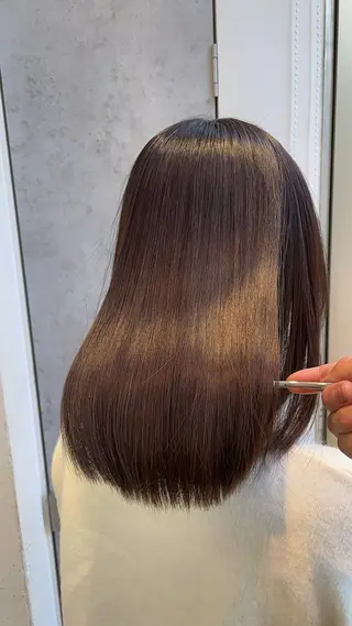 ロング カラー パーマ ✨髪質改善✨美髪 矯正🫧小泉のヘアスタイル