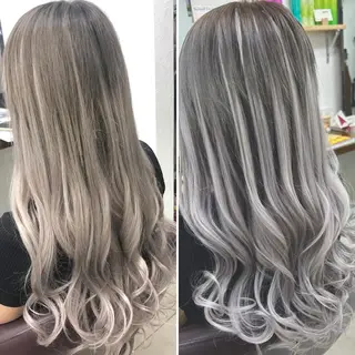 カラー ダブルスキルエクステ /羽エクステ白石宇由のヘアスタイル