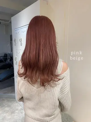セミロング カラー ヘアアレンジ ボブ /ニュアンス/ satomi🧸💖のヘアスタイル