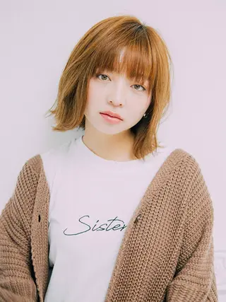 ミディアム カラー ヘアアレンジ 【公式】amble luxe池袋東口🩷のヘアスタイル
