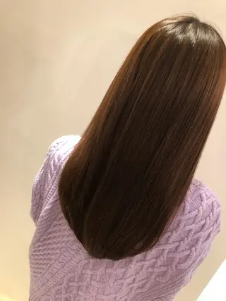 ロング 藤田 遼のヘアスタイル