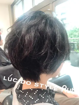 ショート アザマ　ヤスカツ _rosso 川口のヘアスタイル