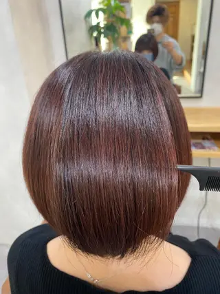 ショート TARO／ツヤ髪・ ブリーチ毛矯正特化✨のヘアスタイル