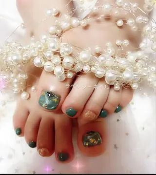 ネイル ラベンダー💖日暮里 ルル💖ネイルのネイルデザイン