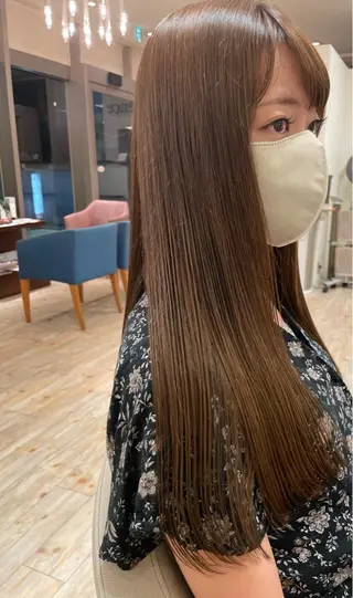 ロング ヤノ ユリカ   🥑のヘアスタイル