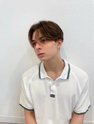 ショート メンズ 柳田 駿のヘアスタイル