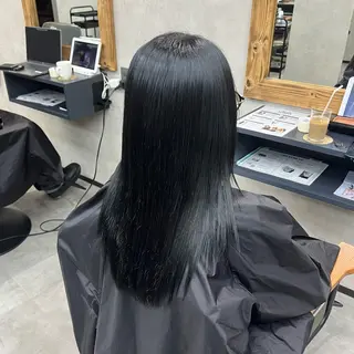 セミロング カラー 渡来 美都のヘアスタイル