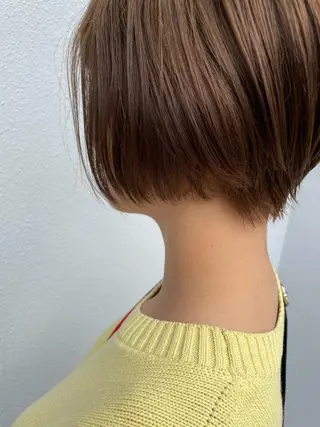 ショート C’LD hair produce /シールドヘア所属・モテ髪/ボブ/ショー ト/アダチフウトのヘアスタイル