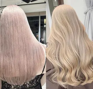 セミロング カラー ヘアアレンジ 🌹TikTok４万 ﾌｫﾛﾜｰ🌹AKIのヘアスタイル