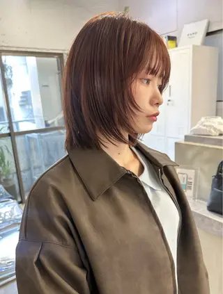ショート ハッシュカット🎀 レイヤーカットのヘアスタイル