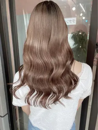ロング カラー Bob＆ハイトーン 専門家CHIHIROのヘアスタイル