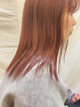 セミロング カラー 外山 なつ美のネイルデザイン