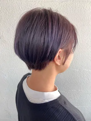 ショート aW HAIRカンノ カナエのヘアスタイル