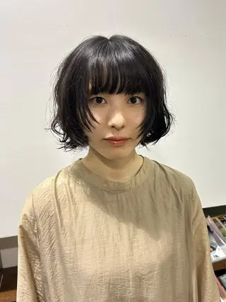 ショート レイヤー💫パーマ 🌙 nanacoのヘアスタイル