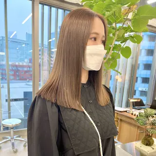 ロング カラー ボブ/艶髪/栄/ 名古屋/COCOのヘアスタイル