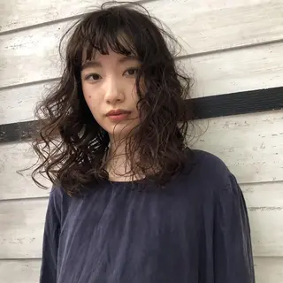 ロング パーマ 坂本 裕介/パーマのヘアスタイル