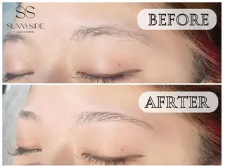 アイブロウ SUNNYSIDE LASH&BROWのマツエク・マツパデザイン