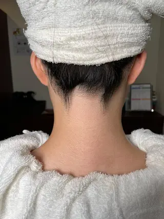 メンズカット 佐藤優菜のヘアスタイル