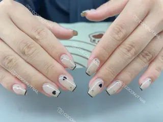 ネイル 神田 ココナッツのネイルデザイン