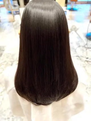 セミロング カラー 美髪ヘッドスパ🫧 西山紗奈江💆‍♀️のヘアスタイル