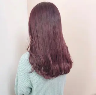 ロング カラー HATSUMEI ゆうまのヘアスタイル