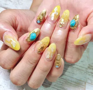 ネイル Lino+ ネイル&よもぎ蒸しのネイルデザイン