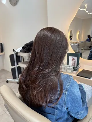 ロング カラー レイヤー/透明感/髪 質改善/メンズ/佐藤のヘアスタイル