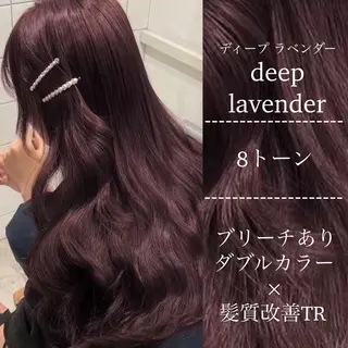カラー 🤍ブリーチなし ブラウンhimi🤍のヘアスタイル